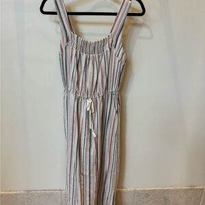 Final Touch Multicolor Striped Midi Dress